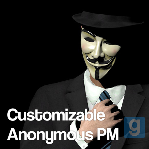 Anonymous Customizable Playermodel