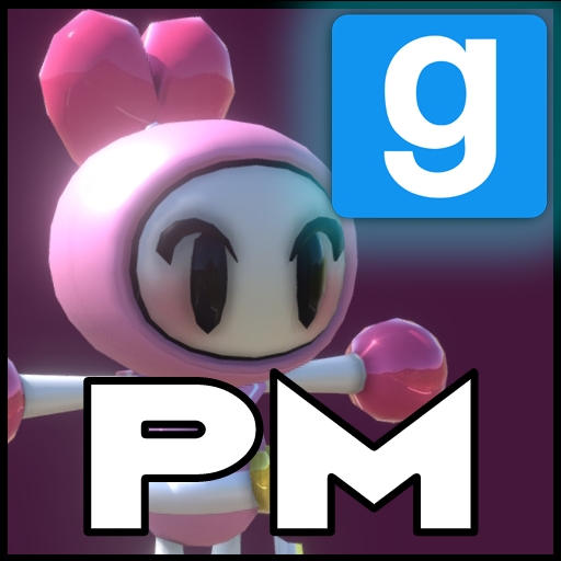 Pink Bomberman Playermodel